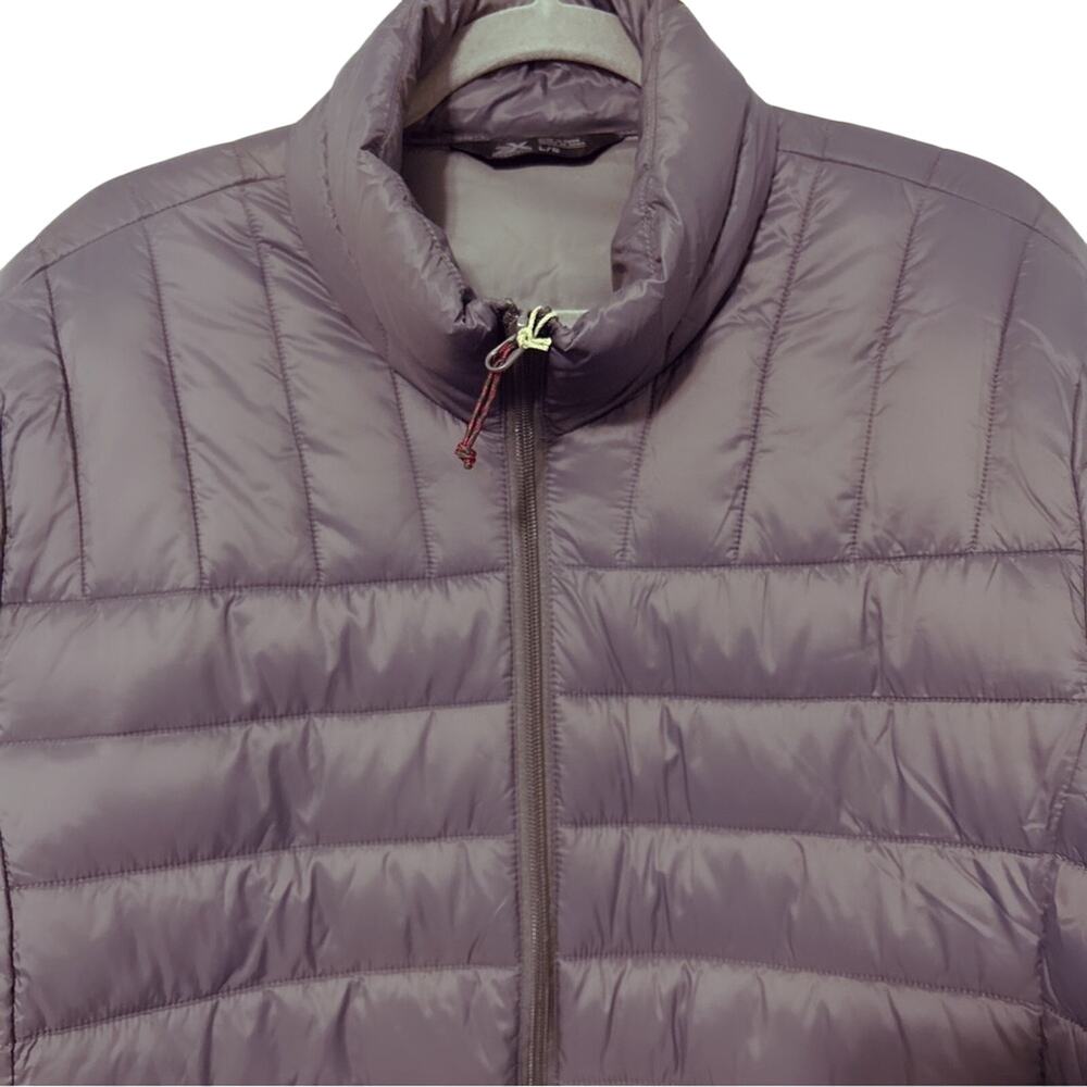 NWT! Zeroxposur‎ Puffer Jacket Men’s Size Large Gray Quilted Wind Resistant - Picture 2 of 11